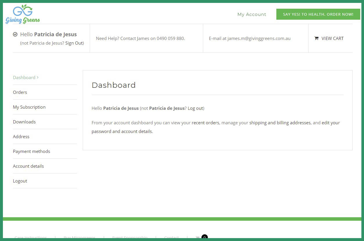 Dashboard